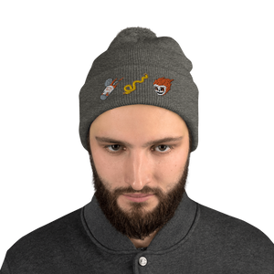 Prison Tatt-Hatt Pom-pom Beanie