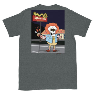 Eddie McSghetti Front and Back Print Unisex T-Shirt