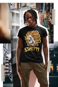 Looming Sghetti Skull Unisex Tee