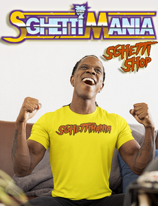 SghettiMania Yellow Short Sleeve T-Shirt