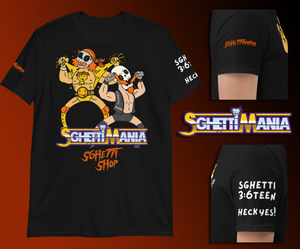 SghettiMania 2-Character Unisex T-Shirt