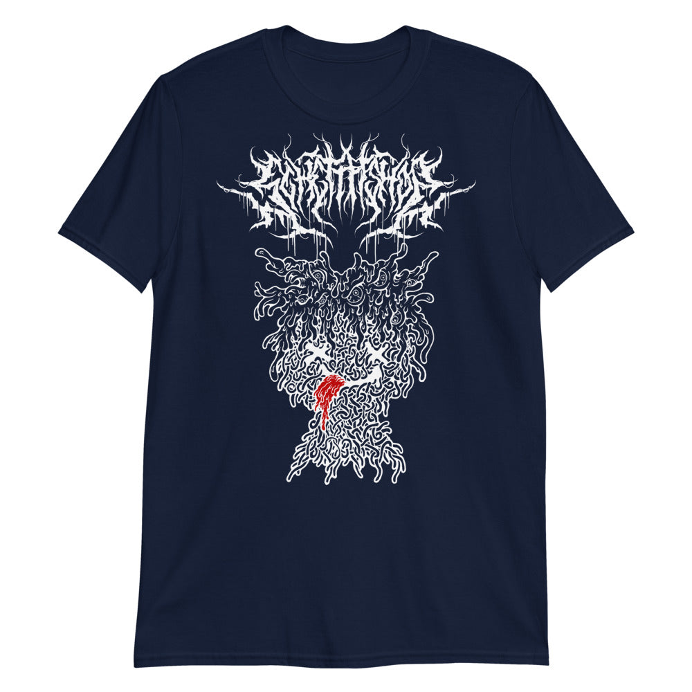 Sghetti-Head Death-Metal (White) Unisex Tee