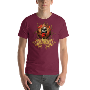 Death Metal Sghetti Skull Unisex T-shirt