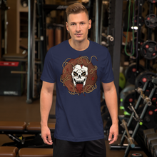 Load image into Gallery viewer, Spaghetti Skull Unisex T Shirt
