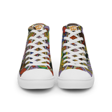 Load image into Gallery viewer, Women’s high top canvas shoes
